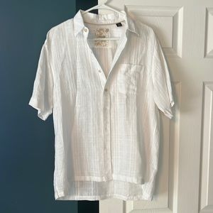 White linen shirt
